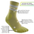Hiking 80s Mid Cut Compression Socks for Men