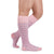 Rejuva Stripe Knee High Compression Socks, Pink/Purple