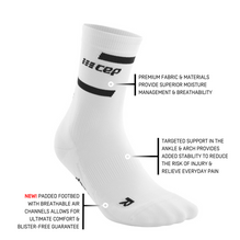 CEP Sock for Recovery White Woman – Fluidlines