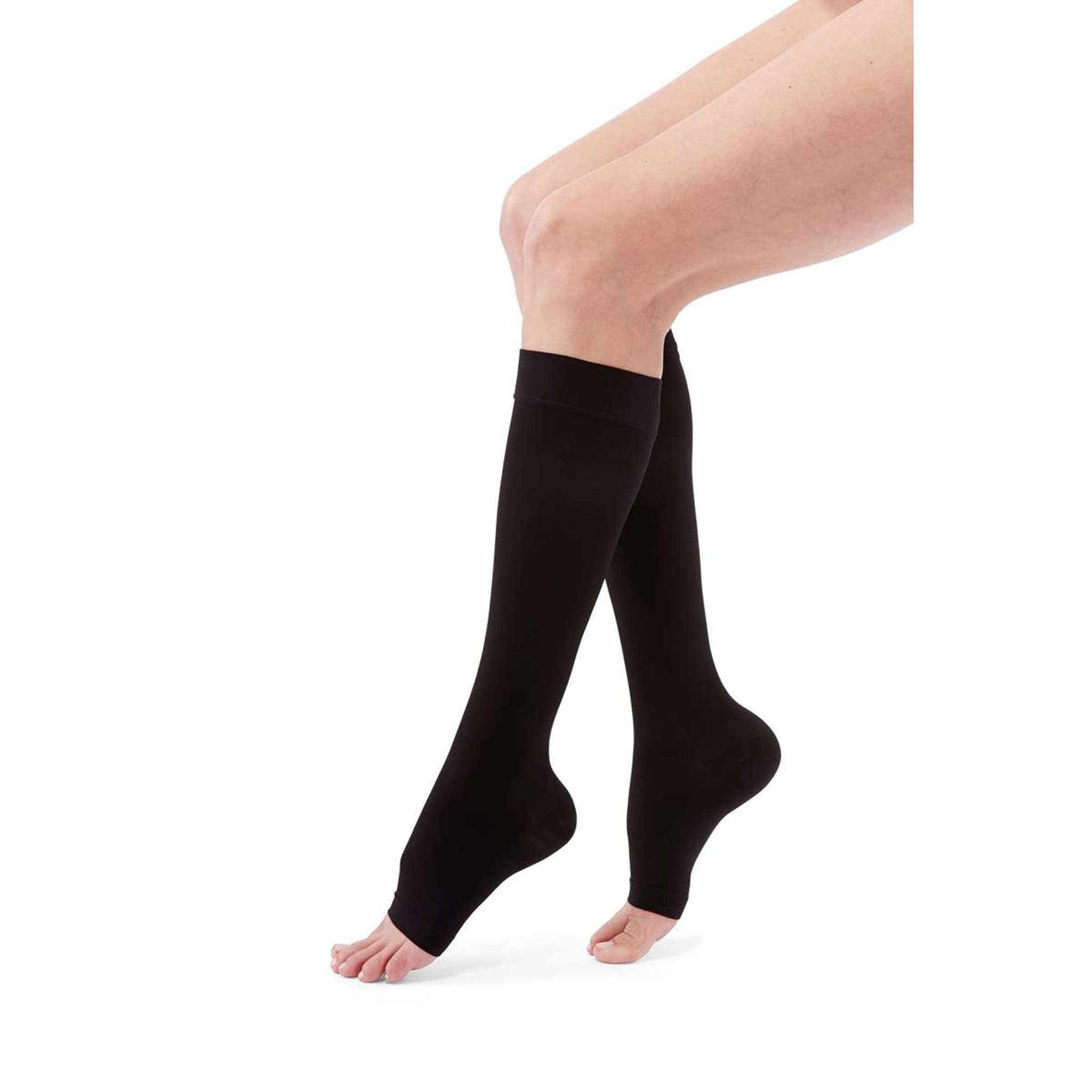 Open Toe Medical Compression Socks for Women & Men S/M/L/XL/XXL (1 & 2  Pair)