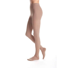 Thigh high compression stockings with silicone band CCL2 duomed