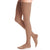 Duomed Advantage 15-20 mmHg Thigh High w/Beaded Top Band, Almond