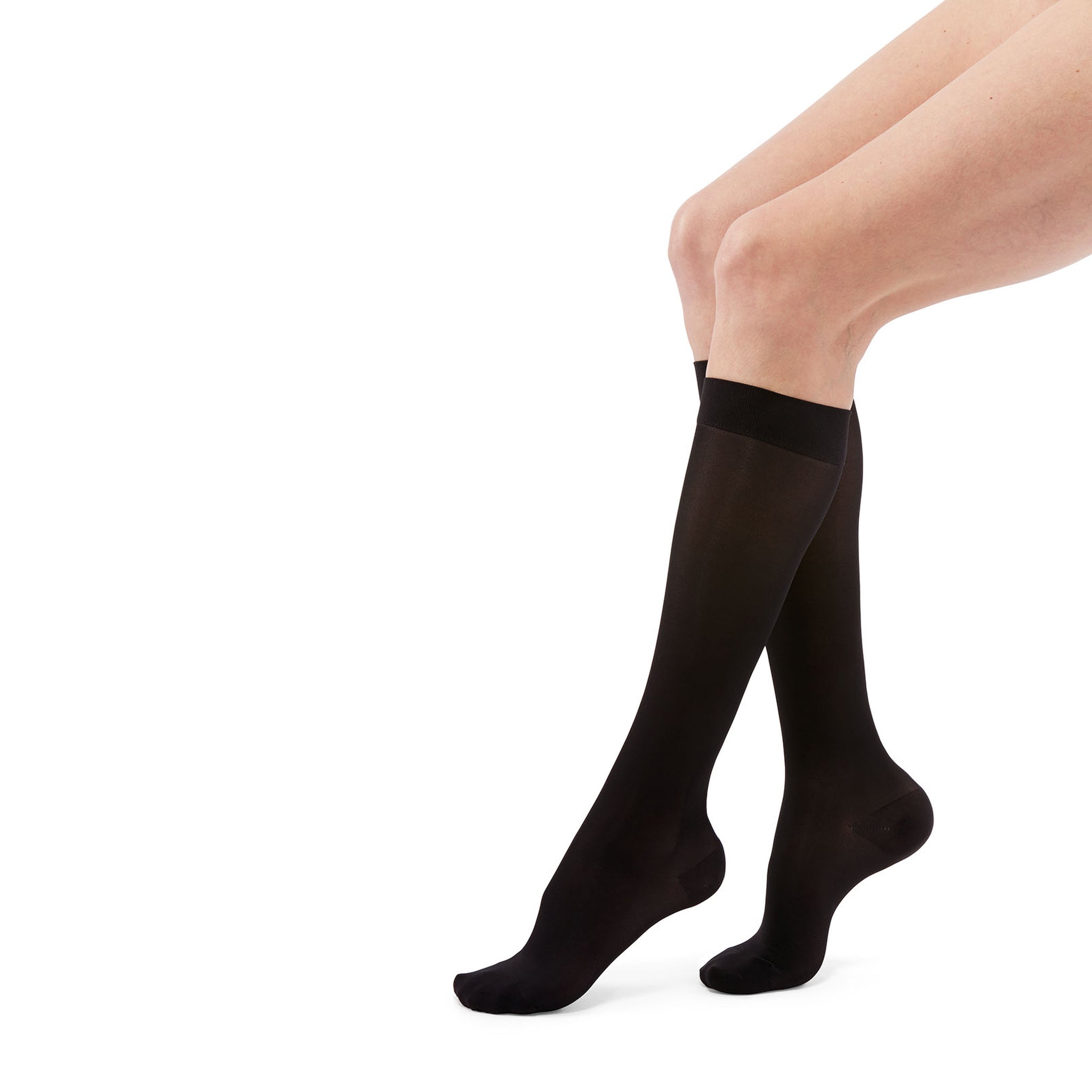Cvs Compression Stockingscompression Knee-high Stockings For Varicose  Veins - Nylon Legwarmers 18-21mm