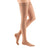 Mediven Sheer & Soft 15-20 mmHg Thigh High w/Lace Silicone Top Band, Natural