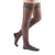 Mediven Sheer & Soft 15-20 mmHg Thigh High w/Lace Silicone Top Band, Charcoal