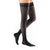 Mediven Sheer & Soft 8-15 mmHg Thigh High w/Lace Silicone Top Band, Ebony