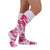 Rejuva Camo Knee High Compression Socks, Pink
